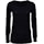 JBS of Denmark økologisk uld shirt , mørk grå melange Sort
